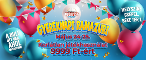 Budapest Feszt Gyereknapi Ramazuri! Felhőtlen szórakozás az egész családnak!