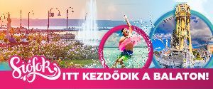 Irány idén is Siófok, a nyár fővárosa! Felejthetetlen vízi és parti élmények, pezsgő vízparti hangulat!