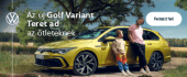 Új autót vásárolna? Ismerje meg az új Volkswagen Golf Variant különlegességeit!