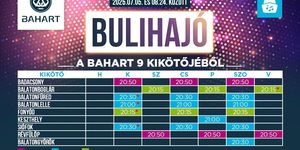 Balatonlellei diszkóhajó 2025. Bulihajó a Balatonon a nyári főszezonban