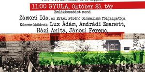 Városi Ünnepség október 23-án Gyulán, megemlékezés az 1956-os forradalom és szabadságharcról