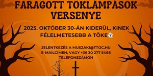 Faragott töklámpások szépségversenye Poroszló 2025. Tökös falu