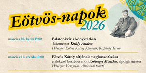 Eötvös-napok 2026 Veszprém