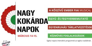 2026. március 15. Komárom Monostori Erőd. Nagy Kokárda Napok