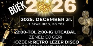 Szilveszter utcabál 2025 Tiszafüred