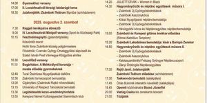 Lecsófesztivál Zsámbok 2025. Lecsót a keceléből hagyományőrző fesztivál