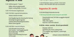 Mórikum Kultúr-Fröccs-Fesztivál 2025 Mór