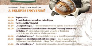 2025. augusztus 20. Nyíregyháza. Új Kenyér Ünnepe a Sóstói Múzeumfaluban