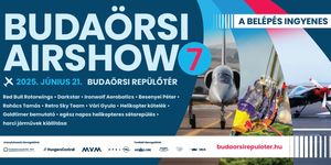 Repülőnap Budaörs 2025. Airshow, izgalmas programok a repülés szerelmeseinek a Budaörsi Repülőtéren!