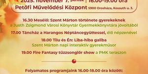 Márton-nap Orosháza 2025