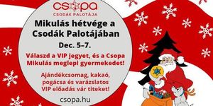 Mikulás Játszóház 2025. Mikulás hétvége a Csodák Palotájában