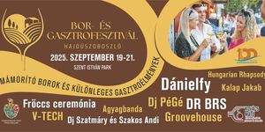 Bor- és Gasztrofesztivál Hajdúszoboszló 2025