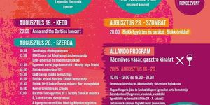 2025. augusztus 20. Siófok. Ünnepi programok, események, rendezvények