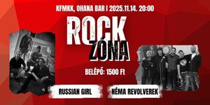 Oroszlány buli programok 2025. Rock-zóna az Ohana Bárban