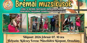 Gyermekszínház programok 2026 Oroszlány