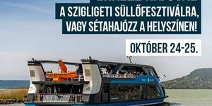 Szigligeti Süllőfesztivál menetrendi- és sétahajó járatok  2025