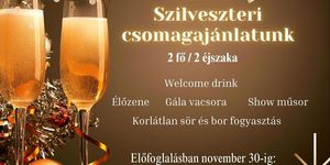 Szilveszter Tatán, zenés gálavacsorával és wellnesszel az Öreg-tó Hotelben