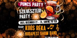 Siófok Party 2025. Szilveszteri Puncsparty, búcsúztassuk az idei évet közösen Siófokon!