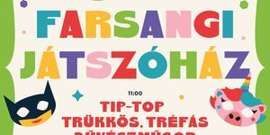 Farsang Szekszárd 2026. Farsangi játszóház