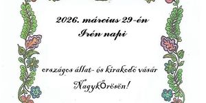 Irén-napi vásár Nagykőrös 2026