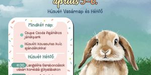 Húsvéti családi programok a Veresegyházi Medveotthon területén 2026-ban