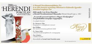 Fotókiállítás a Herendi Porcelánművészeti Múzeumban 2026 - Az osztrák szecesszió építészei a Magyar Királyságban