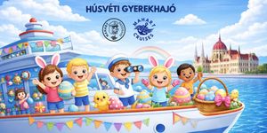 Gyerekhajó Budapest 2026 - Húsvéti kalandok Kajlával a tavaszi szünetben