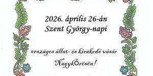 Szent György-napi Vásár Nagykőrös 2026