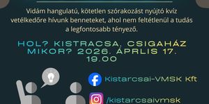 Kistarcsa programok 2026