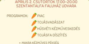 Piac Szentantalfa 2026 - Helyi termelői és kézműves piac