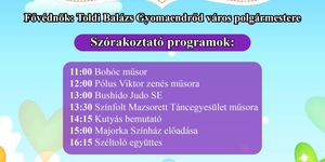 Gyereknap Gyomaendrőd 2026 - "Cibere" Gyereknap