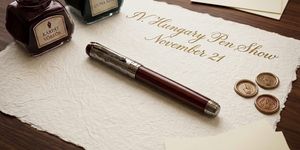 Hungary Pen Show 2026 Budapest - Töltőtollak, tinták, írószerek, papírok, kellékek kiállítása, vására