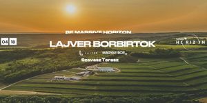 Be Massive Horizon party 2026 - Magyar bor bulik különleges borászati helyszíneken
