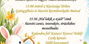 Balatonszárszó Húsvét 2026 - Húsvétváró családi délután