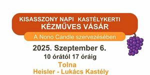 Kézműves vásár 2025 Tolna. Gyere el, és merülj el a hazai kézművesek színes világában!