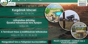 Magyar Nemzeti Parkok Hete programok 2025 Kiskunsági Nemzeti Park 