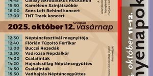 Velemi Gesztenyenapok 2025. Gasztronómiai hagyományőrző ünnep és vásár