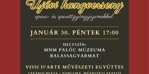 Balassagyarmat koncert 2026. Újévi hangverseny a Palóc Múzeumban