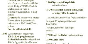 Nyársapáti Szüreti Mulatság 2025