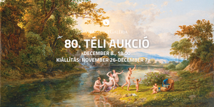Karácsonyi aukció 2025 Budapest. A Virág Judit Galéria és Aukciós ház téli aukciója