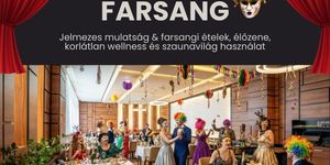 Farsangi buli Hévízen, jelmezes farsangi mulatság a Bonvitalban
