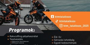 Motoros találkozók 2025. Fesztiválok, események, rendezvények