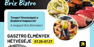 Élményvacsora Hévízen a Brix Bistro-ban 2025