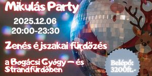 Mikulás party Bogács 2025