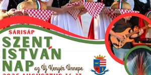 Szent István-nap  Sárisáp 2025.  Új Kenyér Ünnepe