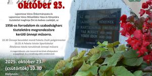 Városi ünnepség Lajosmizsén az 1956-os forradalom és szabadságharc emlékére