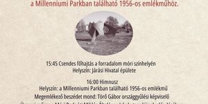 Városi ünnepség Mór 2025. Megemlékezés az 1956-os forradalom és szabadságharc évfordulóján