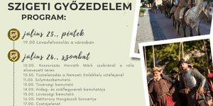 Szigeti győzedelem 2025 Szigetvár
