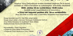 Szigetvár 2025. október 23. Ünnepi megemlékezés az 1956-os forradalom és szabadságharc tiszteletére