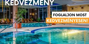 Akciós nyugdíjas üdülés 2025. Júniusi dupla kedvezmény Mezőkövesden, a Balneo Hotel Zsori Thermal & Wellness **** szállodában